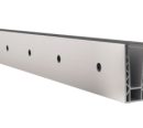 Glasprofil 1402 för glasräcke, vertikal 1,5 kN