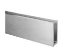 Easy Glass Slim golvprofil, toppmonterad